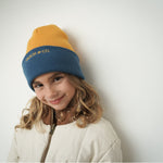Maypole LaneReversible Knit Beanie - Tuscany + Desert Teal - Maypole LaneMaypole LaneReversible Knit Beanie - Tuscany + Desert Teal