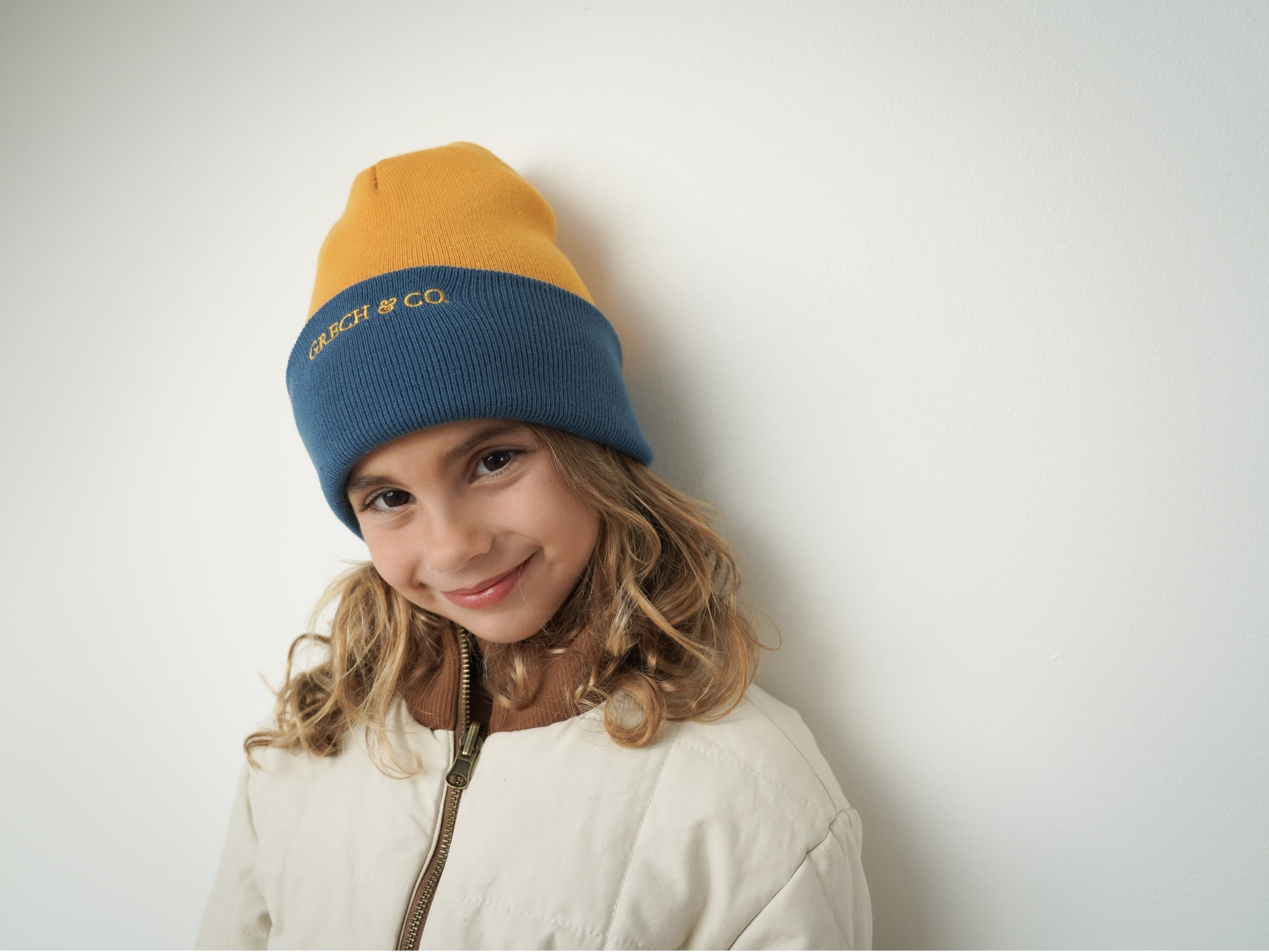 Maypole LaneReversible Knit Beanie - Tuscany + Desert Teal - Maypole LaneMaypole LaneReversible Knit Beanie - Tuscany + Desert Teal