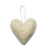 Maypole LaneTree Decoration - Wool White Heart - Maypole LaneMaypole LaneTree Decoration - Wool White Heart